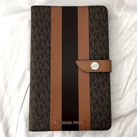 michael kors logo notebook.